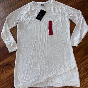 Active Life Gray Asymmetrical Tunic Intimates